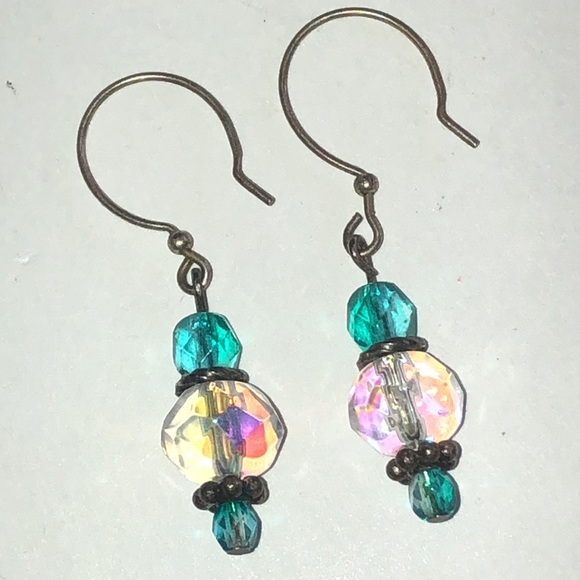 Jewelry - Elegant Crystal Beaded Dainty Drop Earrings